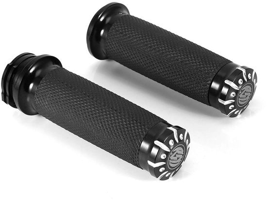 Manubri per motocicli - Modello Cruiser - Nero - Manubri per Chopper - Ideali per appassionati di moto - Manubrio comodo