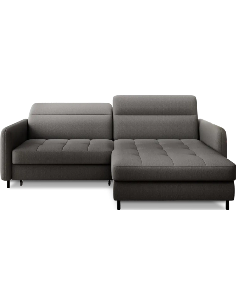 Divano ad angolo collezione GOUMSI colore Grigio scuro