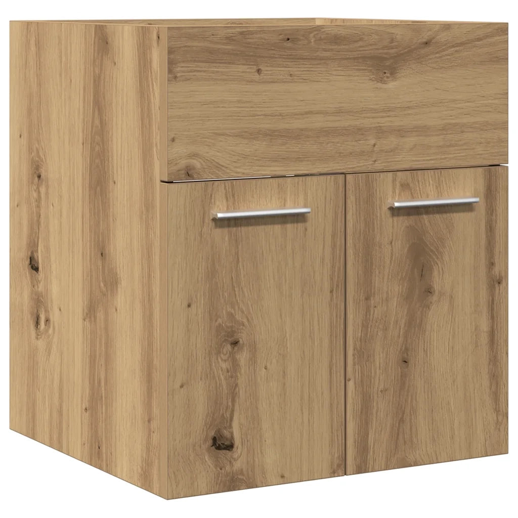 Mobile Lavabo Bagno Artigianale 41x38,5x46 cm in Truciolato 856206