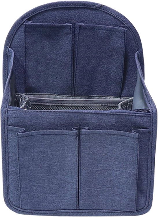 Organizzatore di Tasca per Borsa Universale con Tasca in Taschino per Uomo e Donna con Tasca a Spalla e Tasca a Tracolla, Blu Marino