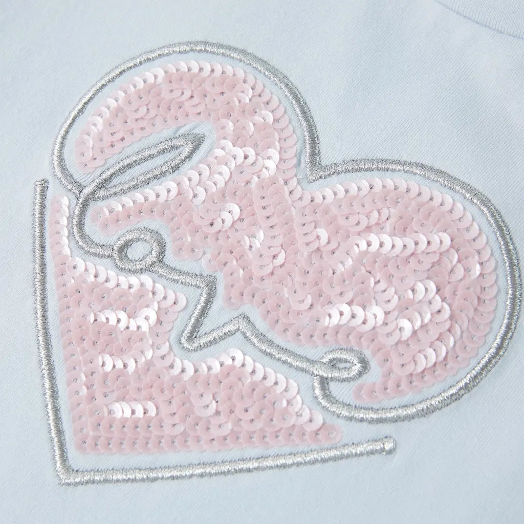 Maglietta da Bambino Azzurra 128 10492