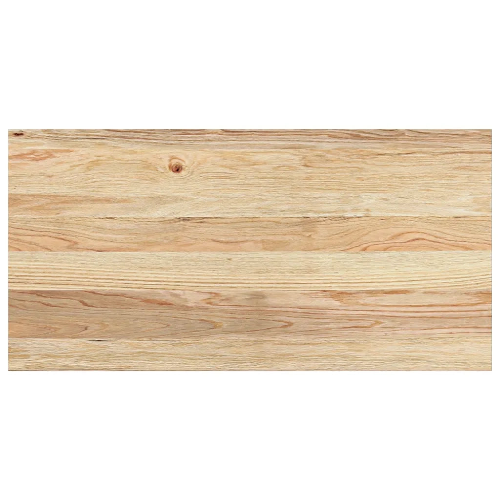 vidaXL Davanzali 2 pz Non Trattati 80x40x2 cm Legno Massello di Rovere