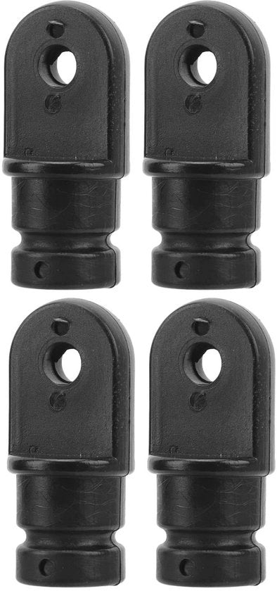Set di fissaggio per tettino Bimini universale - Duraturo e resistente alle intemperie - 4 pezzi - Nylon - Fissaggio - Ideale per barche - Adatto per barche da di...