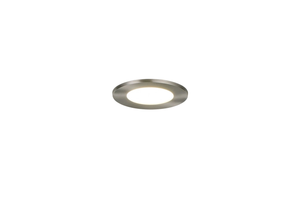 Faretto incasso LED HIMAL Trio 4W IP65 argento tondo