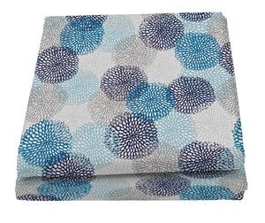 Telo Arredo Copritutto Copridivano 270x260 cm in Microfibra Soffioni Blu