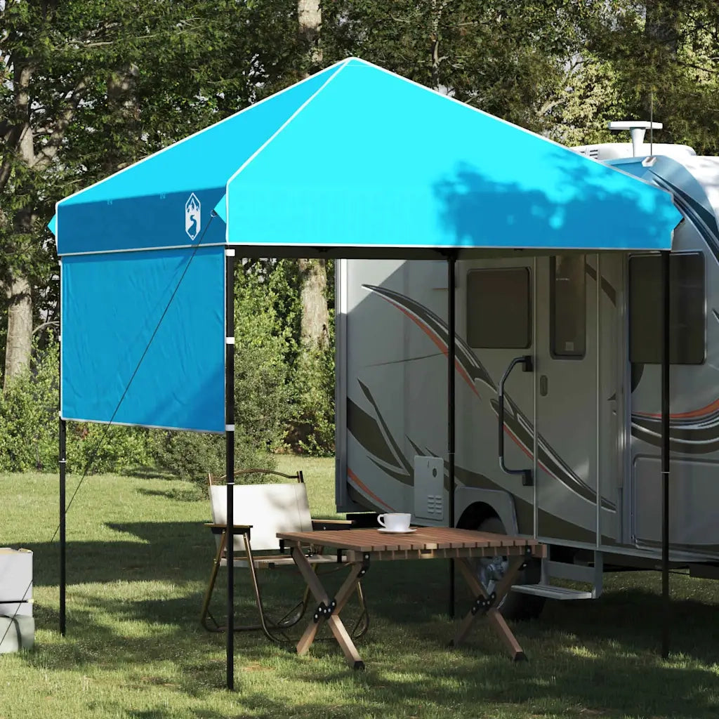 Tenda Gazebo-Tenda da festa Blu 194 x 194 x 251 cm Tessuto