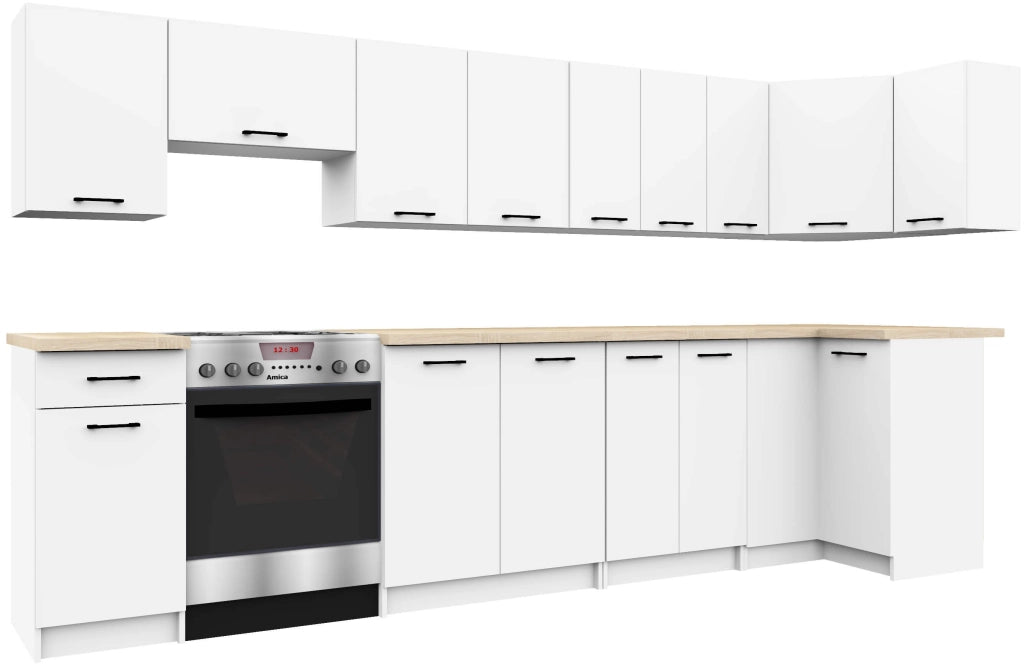 Mobile da cucina pensile sotto cappa sistema AKORD OLIWIA Bianco 40 cm 1 anta 40x30x29 cm