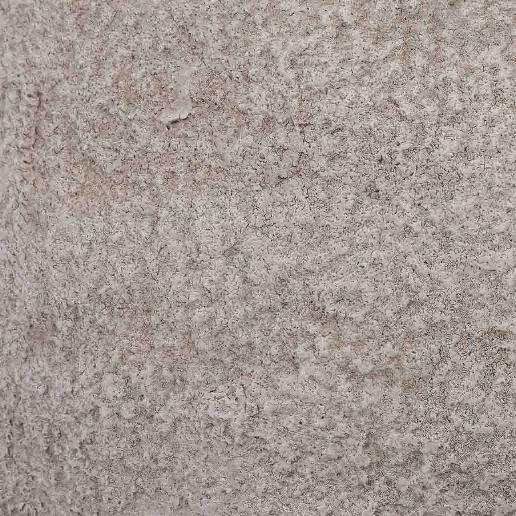 Vaso in fibra di vetro beige 34x34x28,5 cm