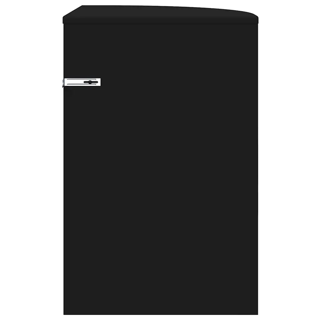 Tavolino Nero 39,7 x 39,7 x 60 cm Legno multistrato