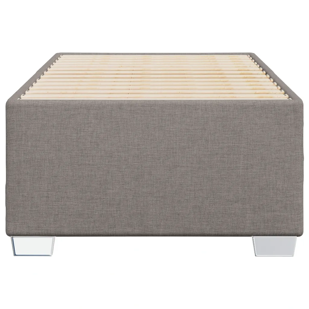 Giroletto senza Materasso Tortora 90x200 cm Tessuto 3284447