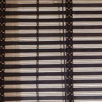 TAPPARELLA AFRICA IN BAMBOO CON CARRUCOLA 200X300 MARRONE SCURO VERDELOOK