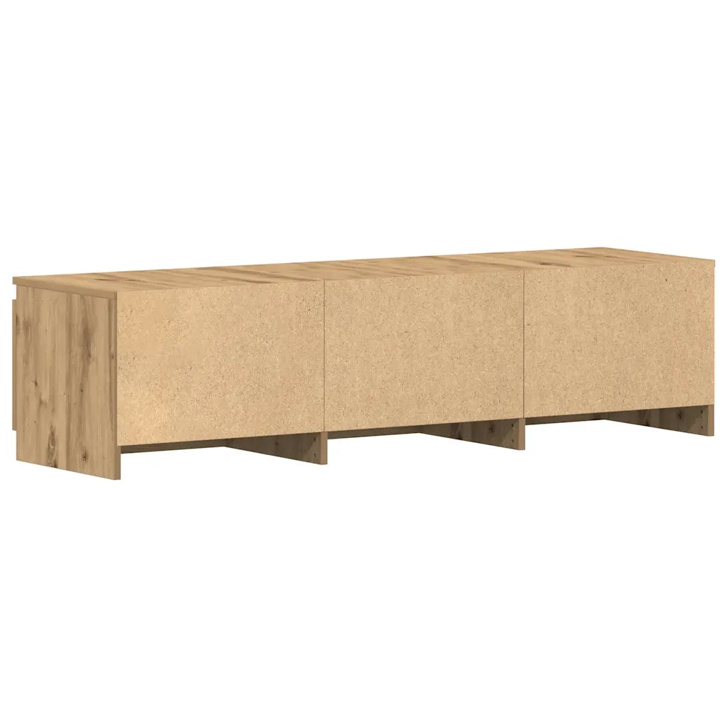 Mobile Porta TV Rovere Artigianale 140x40x36 cm Multistrato
