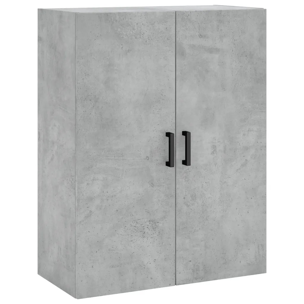 Credenza-Buffet-Armadio da cucina Grigio Cemento 69,5x34x180 cm in Legno Multistrato 334366