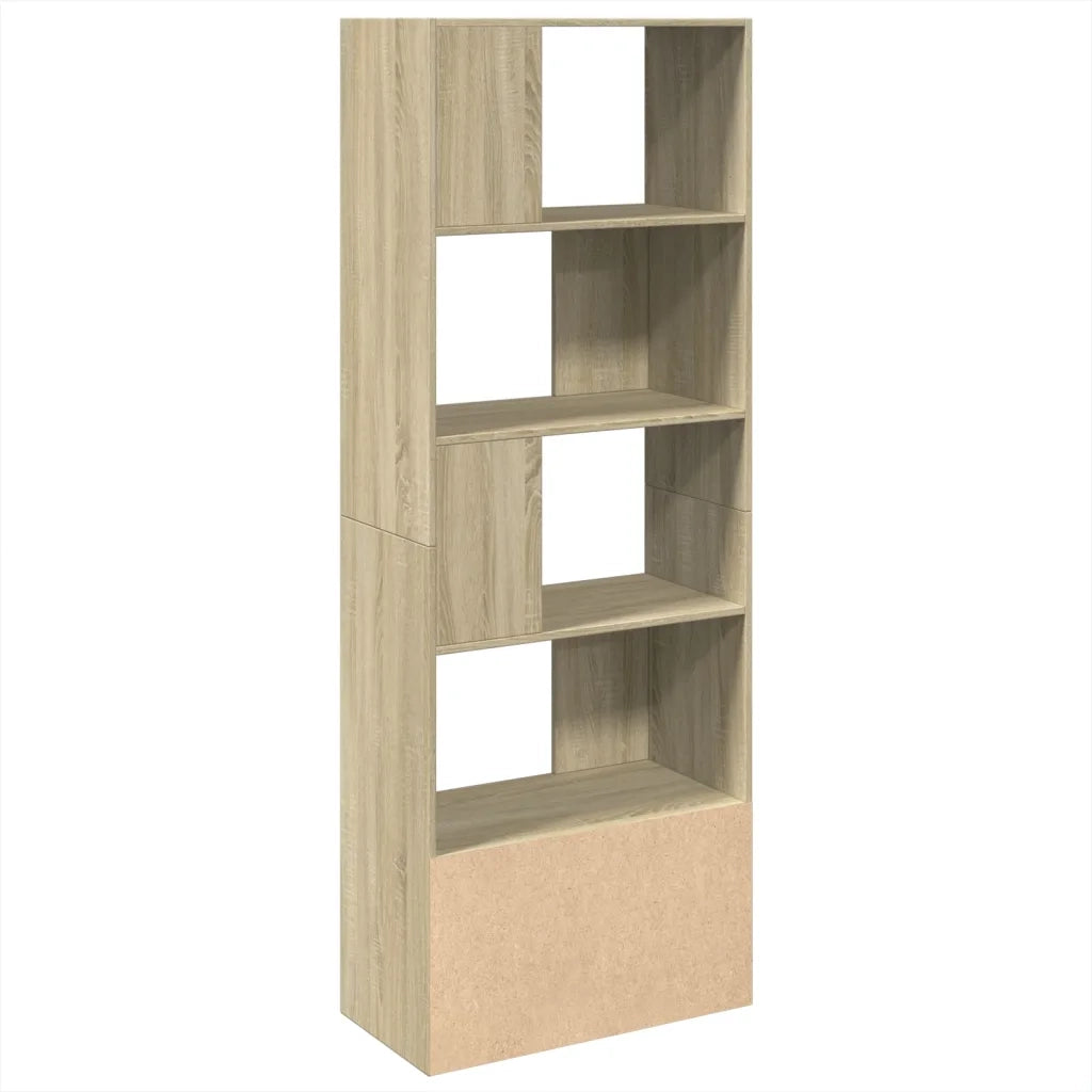 Libreria Rovere Sonoma 70x36x189 cm in Legno Multistrato 3295319