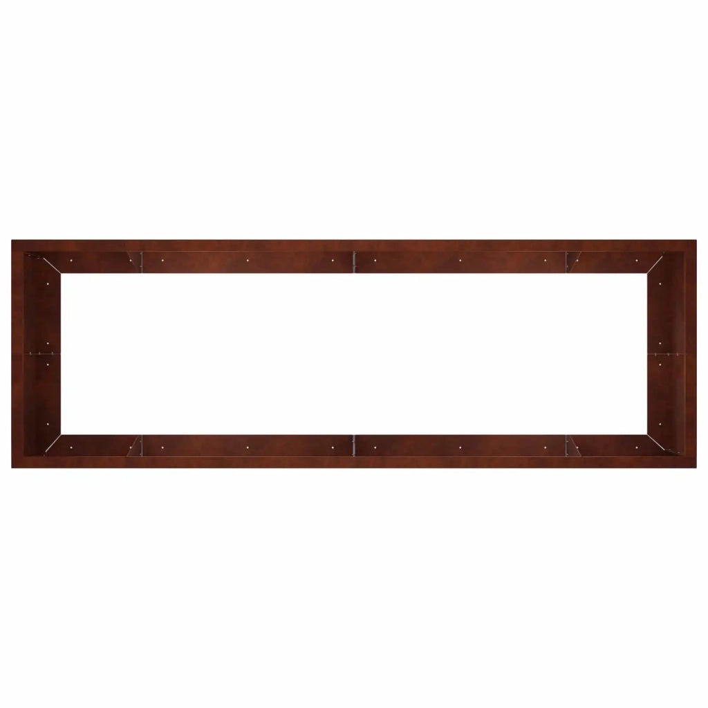Muro di contenimento 8 pz 300 x 100 x 50 cm Acciaio Corten 3449260