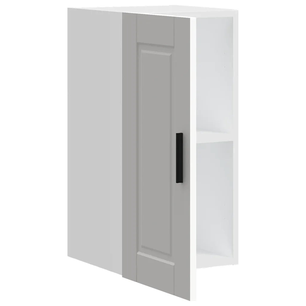 Pensile da Cucina-Mobile Cucina da Parete Porto Bianco in Legno Multistrato 632033