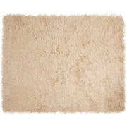 Tappeto in finta TAFALLA | Tappeto del soggiorno Beige 200 x 280 cm Poliestere