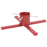 Supporto per Albero di Natale Rosso 61x61x15,5 cm CFW5052728