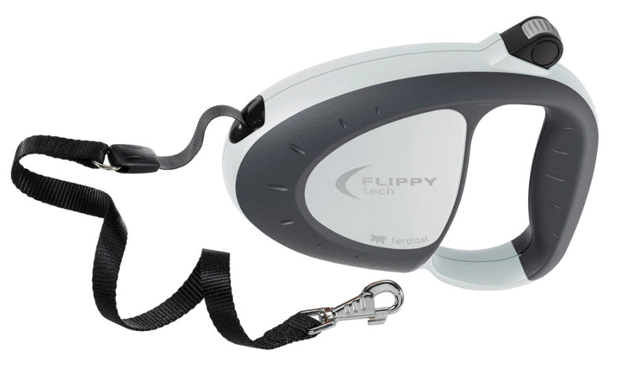 GUINZAGLIO PER CANI FLIPPY ONE TAPE LARGE NERO- FERPLAST- 1,0 pz