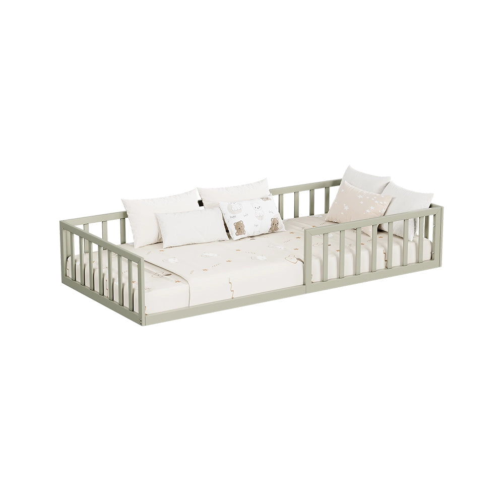 Vitalispa Letto per bambini Grigio 205 x 95 cm Senza materasso