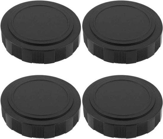 Accessori per Telescopi e Verificatori - Protezione - Diametro interno 42mm - 4 pezzi - Nero - Adatto per Telescopi interni
