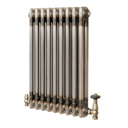 Radiatore 2 Colonne Orizzontale Metallo Grezzo 600 x 425 mm TRV