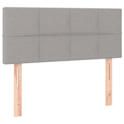 Testiera | Testata Grigio Chiaro 100x5x78/88 cm in Tessuto