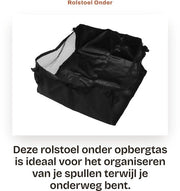 Tas di trasporto per sedia a rotelle - Impermeabile - Resistente - Spazievitore - Trasportabile - 600D tessuto di Oxford - 35 x 31 cm - Tas di trasporto per sedia a rotelle