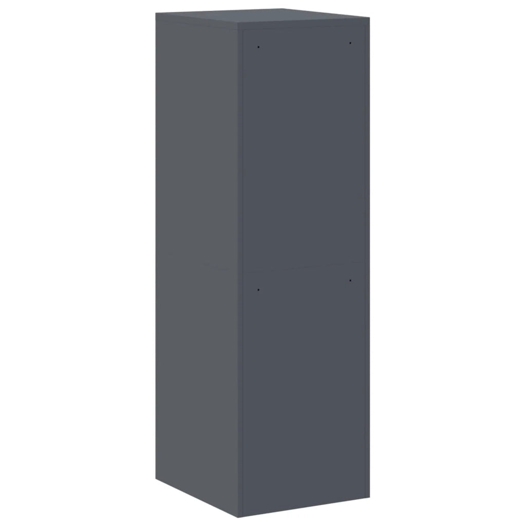 Armadio per File con cassetto 2 pcs Antracite 44 x 50 x 139 cm