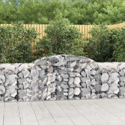 Cesti Gabbioni ad Arco 30 pz 300x50x80/100 cm Ferro Zincato 3146699