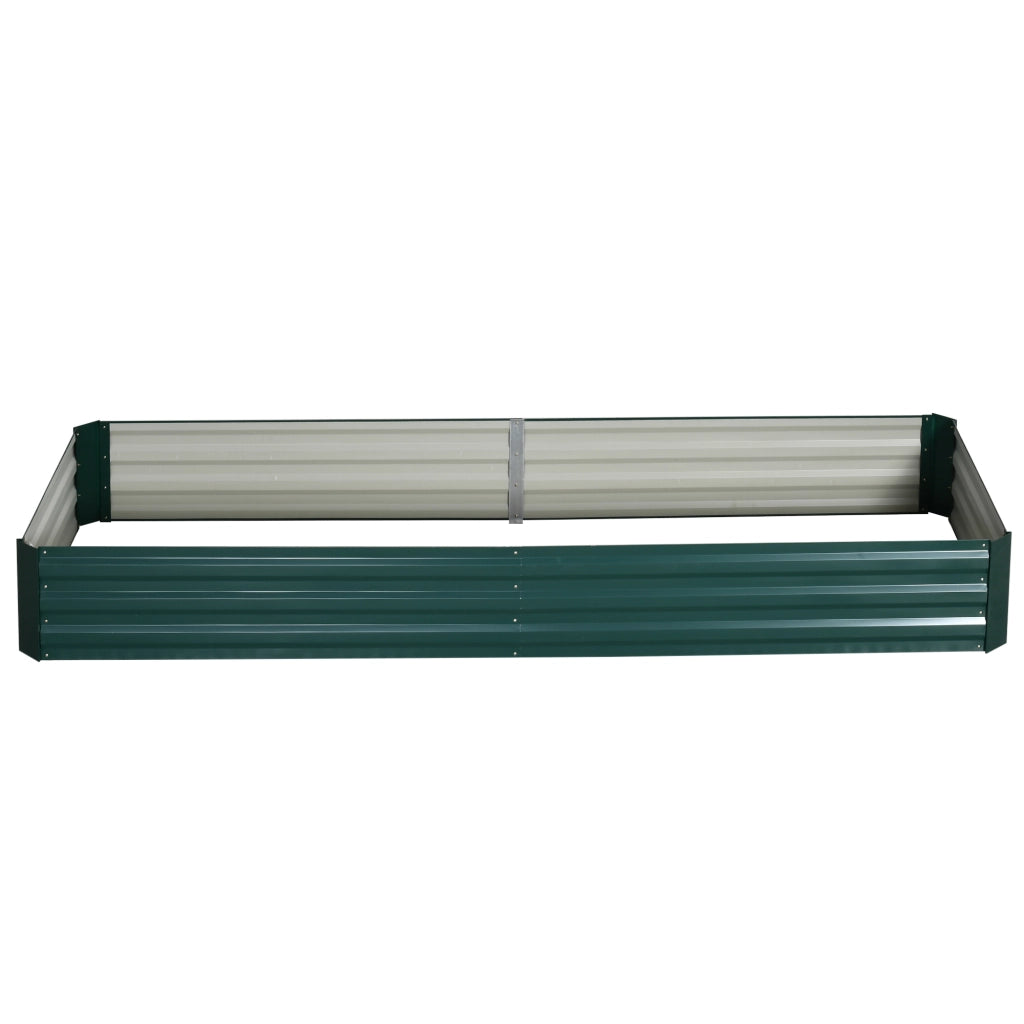 Vaso da giardino rettangolare ¨C zephmum ¨C verde scuro 241x90x30 cm