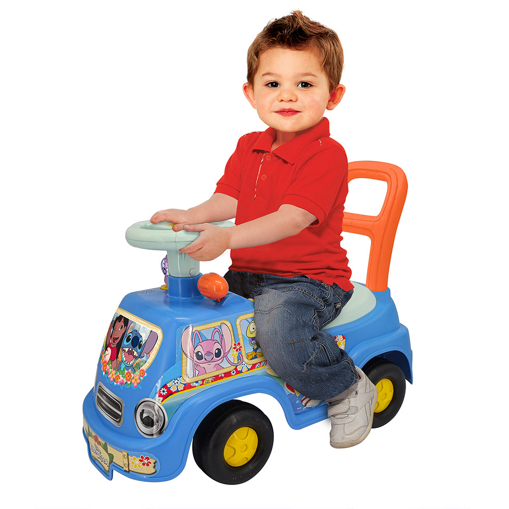 Camion Cavalcabile per Bambini Easy Van Disney Stitch Blu