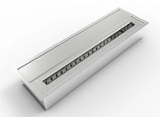 Bruciatore a Bioetanolo per Camini 61x18,7xH9,5 cm 4,5L in Acciaio Inox