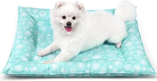 Matraccio per animali, coperta rinfrescante, estivo, matraccio per cani, rinfrescante autonomo con cuscino rinfrescante non tossico, resistente ai graffi, M 66 x 76 cm