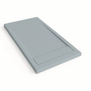 Piatto doccia Bidai con bordo 70X200 cm colore Grigio RAL 7040 griglia Grigio