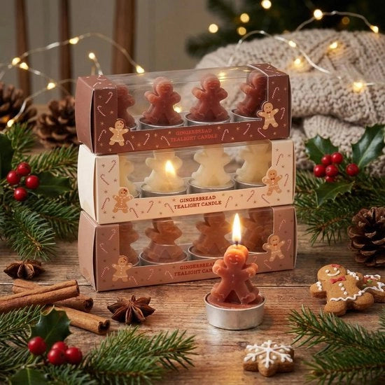 Set di candele decorative in forma di peperoncino - 12 pezzi - decorazione di Natale - set di regali - disposizione festiva