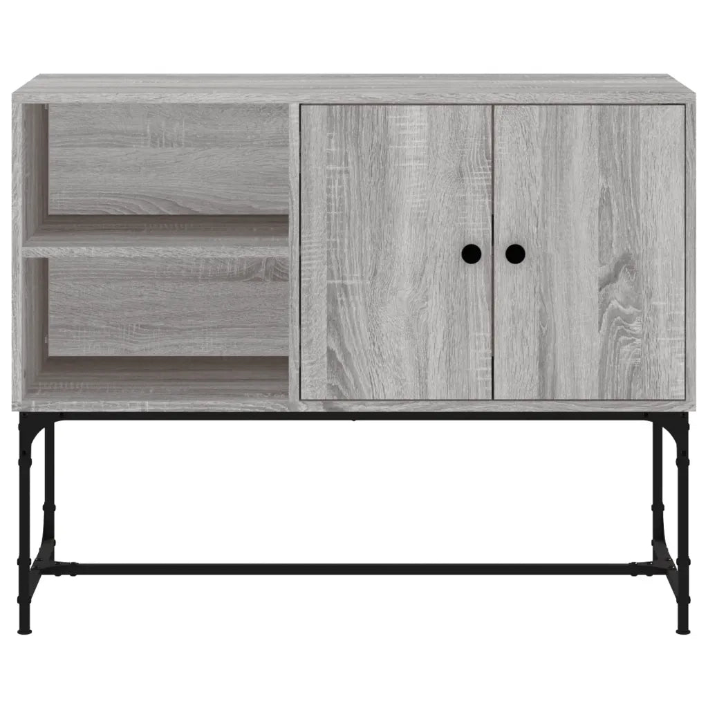 Credenza-Buffet-Armadio da cucina Grigio Sonoma 100x40x79,5 cm in Legno Multistrato