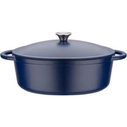 GSW - Blue Magic - Cocotte - 33 x 26 cm - Ghisa - Blu - Tutte le fonti di calore inclusa l'induzione