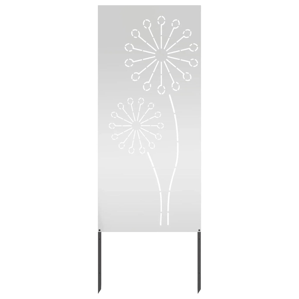 Schermo per privacy in giardino Traforo Argento 50 x 140 cm 876306
