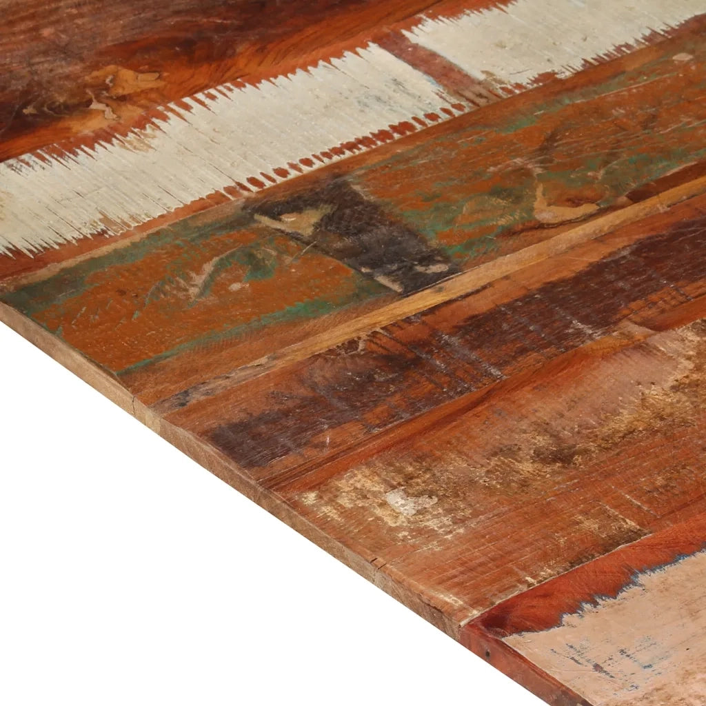 Piano Tavolo | Superficie Tavolo | Piano Scrivania Quadrato 80x80 cm 15-16 mm in Legno di Recupero