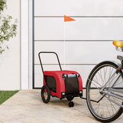 Rimorchio/carrello per animali domestici rosso 02_0044372