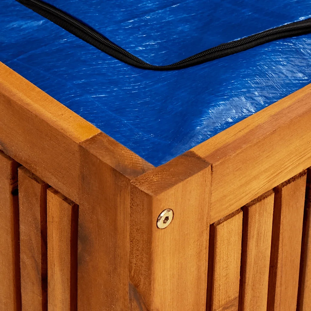 Contenitore da Giardino 150x50x58cm in Legno Massello di Acacia 316491