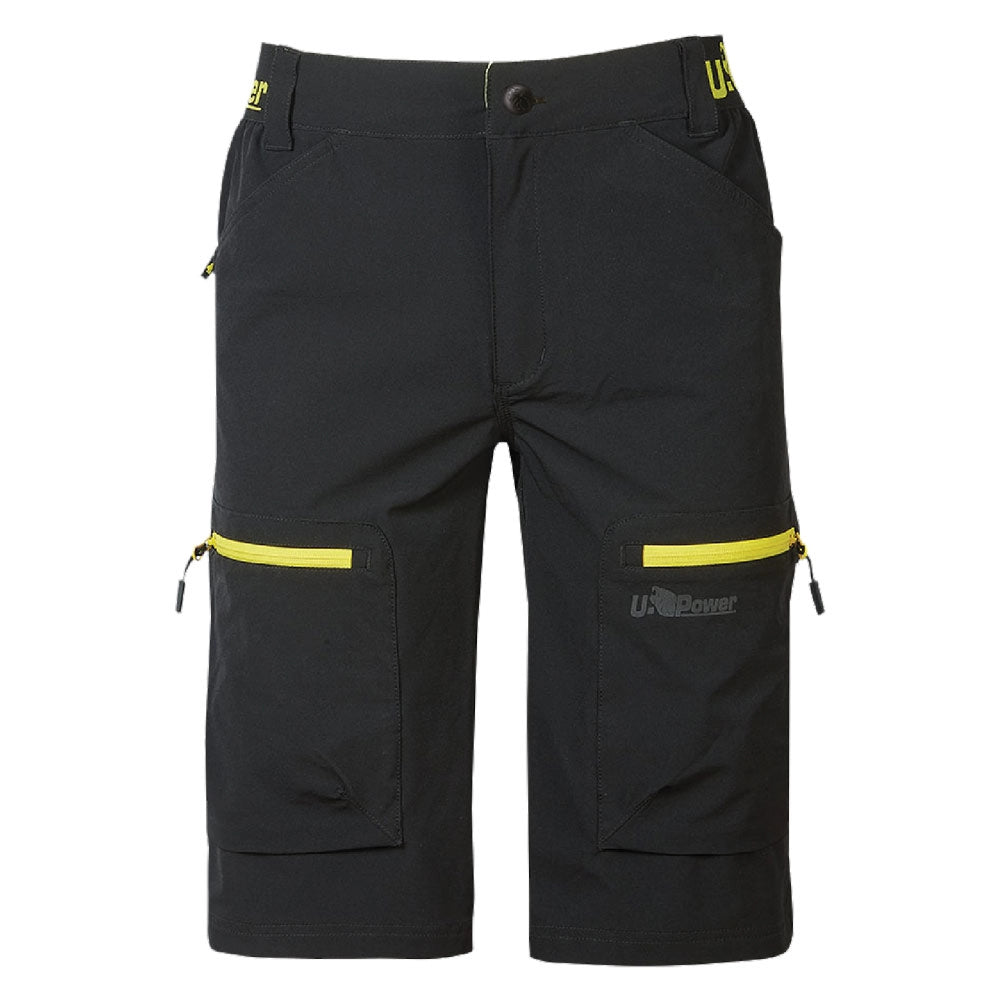 Bermuda da lavoro black carbon, 86% nylon
