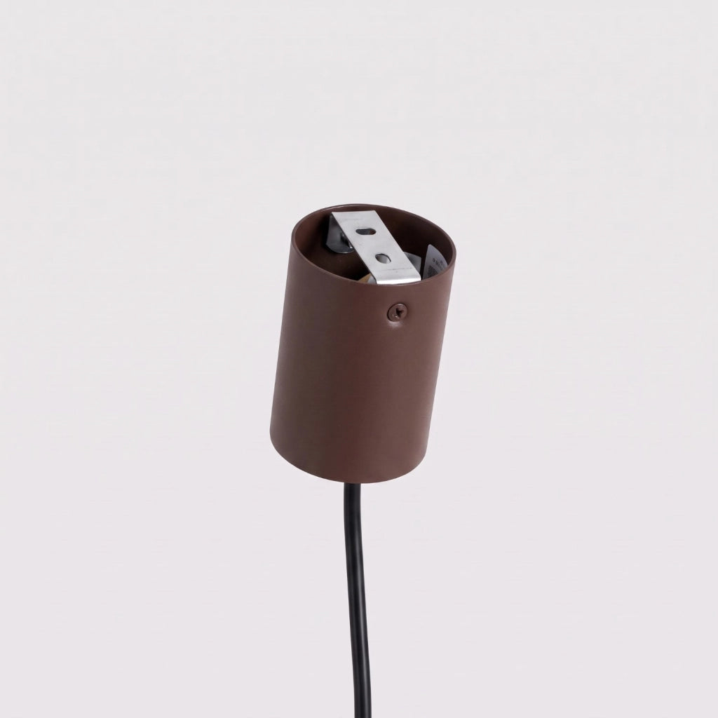 Lampadario RAYO 4 marrone
