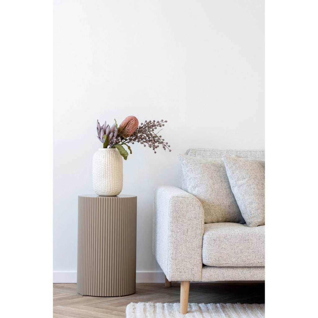 Tavolino Farense, Beige, MDF, 30x30x50 cm
