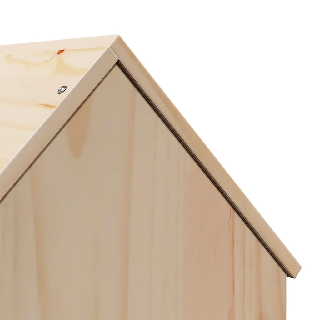 Cuccia per Gatti 41x50x50 cm in Legno Massello di Pino 859295