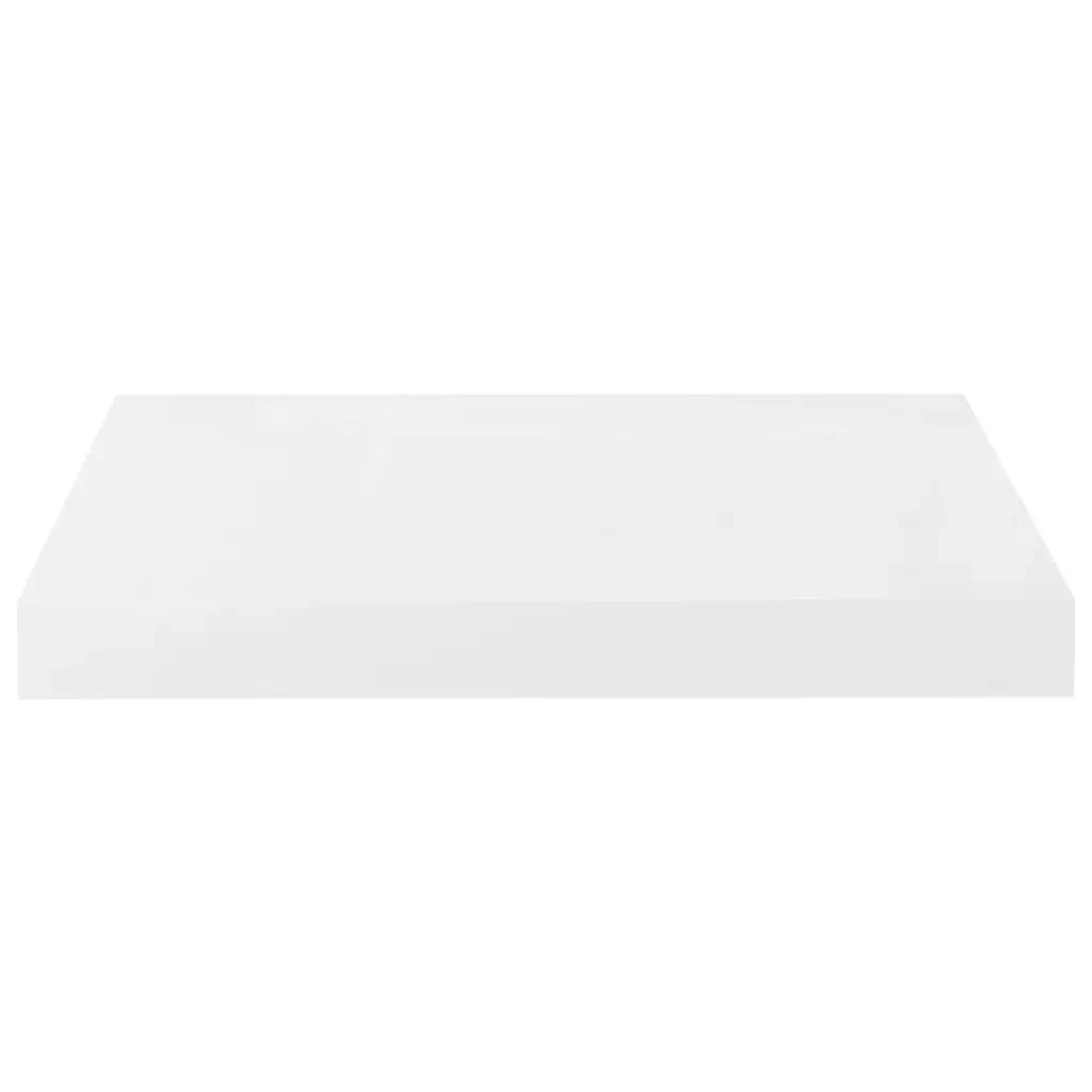 Scaffale a Parete Bianco Lucido 40x23x3,8 cm in MDF cod mxl 50066
