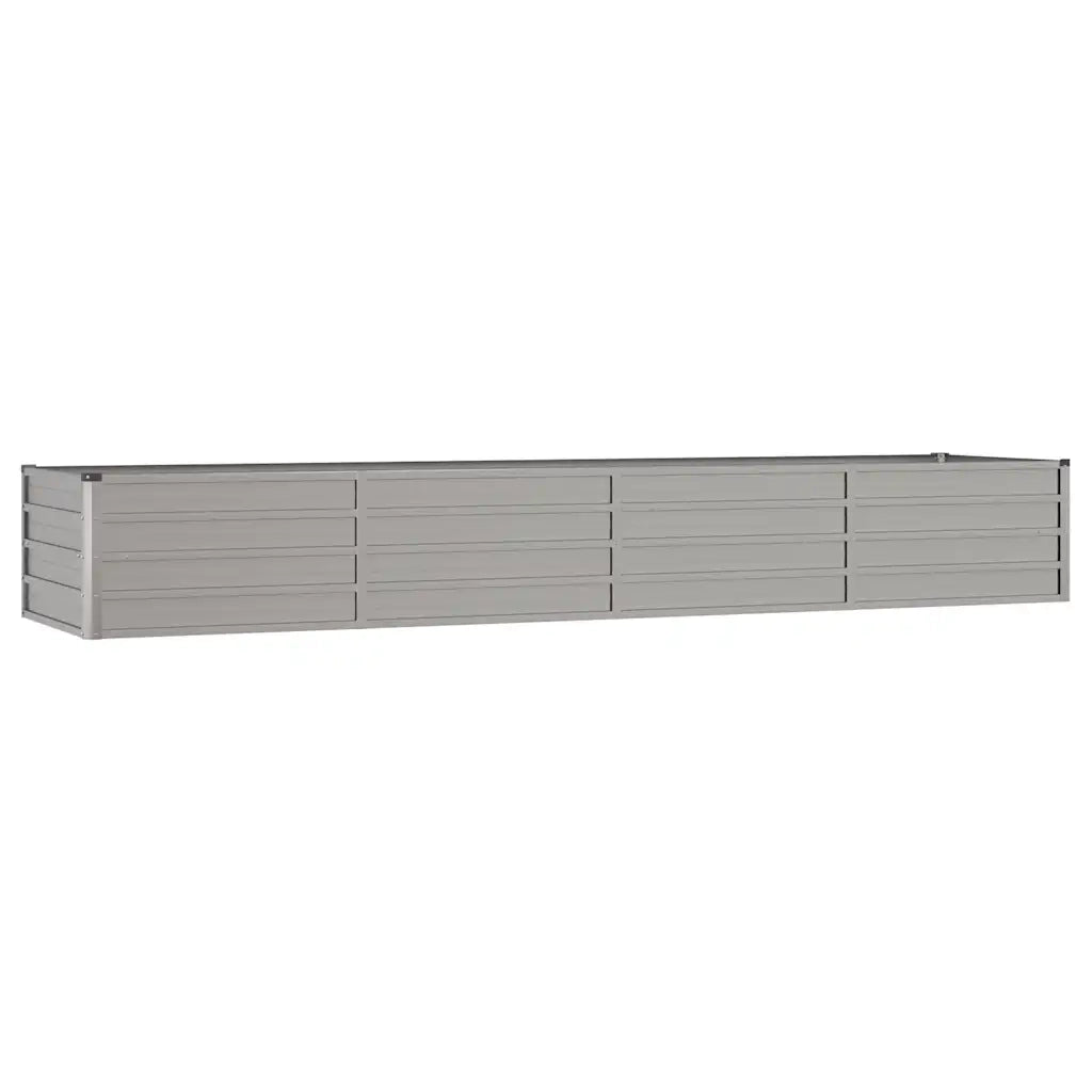 Fioriere | Cassetta per fiori | Letto Rialzato da Giardino Ruggine 320x80x45 cm Acciaio Corten