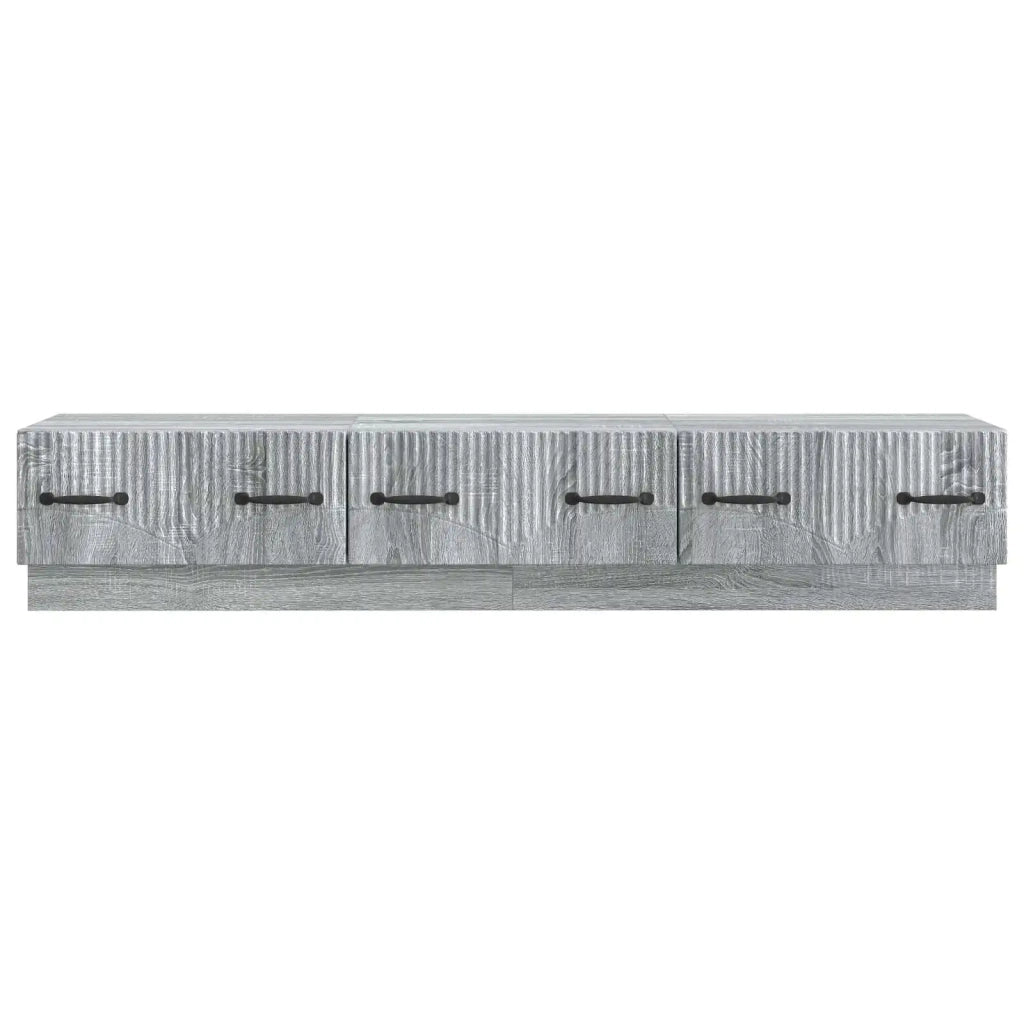 Mobile TV Grigio Sonoma 147 x 34,5 x 27 cm Legno ingegnerizzato 895401