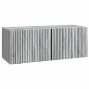 Mobile Porta TV da Muro Grigio Sonoma 78,5 x 31 x 30 cm